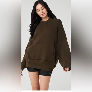 ALO Yoga Brown Hoodie